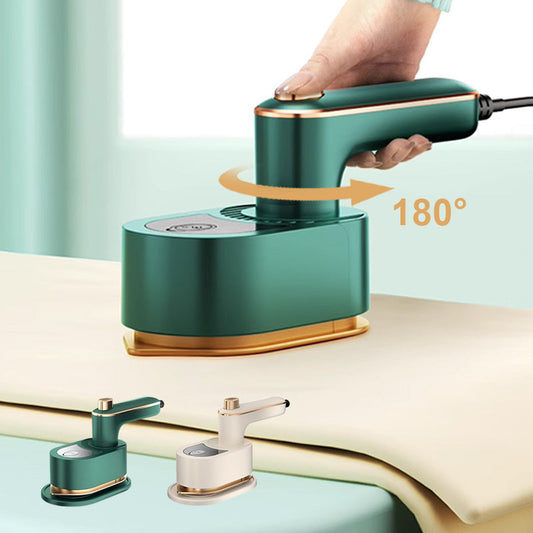 Ferro Elétrico Mini Portátil para Roupas - Design de Mão