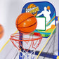 ⏰ 50% DE DESCONTO AGORA! ⛹️ Entrega Rápida 🚚💨 Jogo de Basquete Arcade Infantil para Ambiente Interno com 4 Bolas 🏀