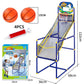 ⏰ 50% DE DESCONTO AGORA! ⛹️ Entrega Rápida 🚚💨 Jogo de Basquete Arcade Infantil para Ambiente Interno com 4 Bolas 🏀