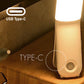Luz noturna LED ajustável com suporte magnético