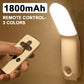 Luz noturna LED ajustável com suporte magnético