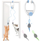 Brinquedos interativos para gatos de interior para pendurar
