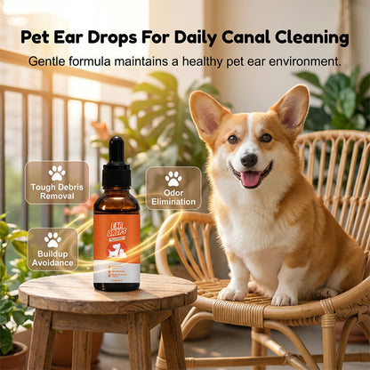 🐶🐱 Gotas Oculares Naturais para Cães e Gatos – Alívio de Coceira e Acúmulo de Cera