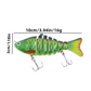 🎣 50% OFF! 🐟 Isca Biônica Multisegmentada – Movimento Realista, Atraente e Perfeita para Peixes Grandes 🌊