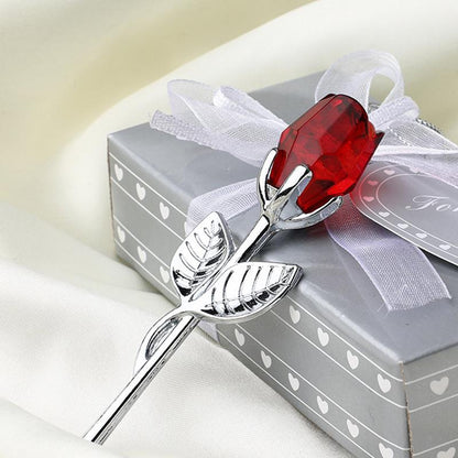 Compre 1 Leve 1 !✨Rosa de Cristal Metálica Amor Eterno – Presente Atemporal para Dia dos Namorados, Dia das Mães, Aniversários e Bodas. Design de Cristal Resistente à Água e Durável. Decoração Personalizada para Casamento.