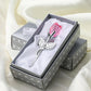Compre 1 Leve 1 !✨Rosa de Cristal Metálica Amor Eterno – Presente Atemporal para Dia dos Namorados, Dia das Mães, Aniversários e Bodas. Design de Cristal Resistente à Água e Durável. Decoração Personalizada para Casamento.