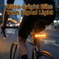 Iluminação Inteligente para Bicicleta 🔦 Luz Intermitente Sem Fio + Seta de Direção com Controle Remoto 💡 Alta Visibilidade, Impermeável e Recarga Rápida 👀