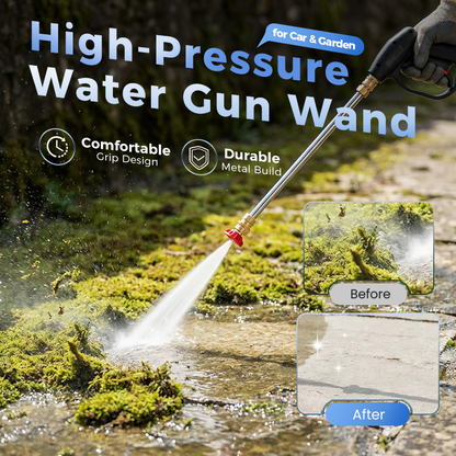 🚿 66% DE DESCONTO AGORA! 🌿 Pistola de água de alta pressão para carro e jardim – Jato potente, bico ajustável e design durável à prova de vazamentos 🚗
