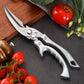 🔥MAIS DE 50 MIL VENDIDOS!✂️ Tesoura de Cozinha Resistente Multifuncional – corta, picota e quebra ossos 🦴🔪