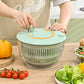🔥Promoção 50% OFF🔥 Secador de Salada e Fatiador Multifuncional 9-em-1 de Grande Capacidade