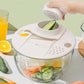 🔥Promoção 50% OFF🔥 Secador de Salada e Fatiador Multifuncional 9-em-1 de Grande Capacidade