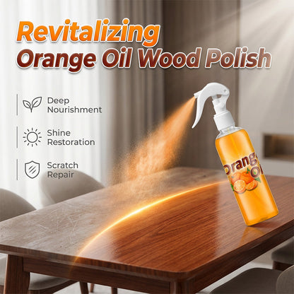 freeskyd® Spray de Cera de Abelha para Piso de Madeira ScratchErase – Limpa, restaura o brilho e remove arranhões