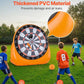 🎯⚽️Alvo inflável de futebol, dardo gigante de futebol, vem com 2 bolas de futebol e bomba de ar, pode ser montado em 3 minutos, ideal para jogos em jardins grandes.