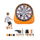 🎯⚽️Alvo inflável de futebol, dardo gigante de futebol, vem com 2 bolas de futebol e bomba de ar, pode ser montado em 3 minutos, ideal para jogos em jardins grandes.