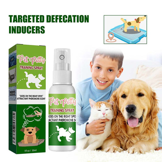 ✨ Spray Indutor de Defecação para Localização de Pets! 🐶🐱💩