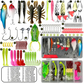 🔥Kit de Iscas de Pesca com Estojo☀️🎣 Iscas Profissionais para Todas as Espécies!