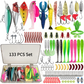 🔥Kit de Iscas de Pesca com Estojo☀️🎣 Iscas Profissionais para Todas as Espécies!