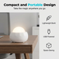 ✨ Lâmpada de Ambiente com Efeito de Onda de Água USB ✨ Iluminação incrível, cria um clima único e aconchegante para qualquer ambiente! 🌊💡