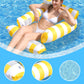 🔥 Cadeira Lounge Inflável Listrada para Piscina 🏖️✨ Oferta imperdível! Conforto total para relaxar no verão