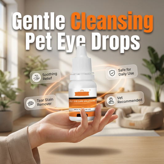 💐50% DE DESCONTO! Solução Ocular Recomendada por Veterinários – Fórmula Suave para Raças Sensíveis 🩺🐺【Oferta Limitada】