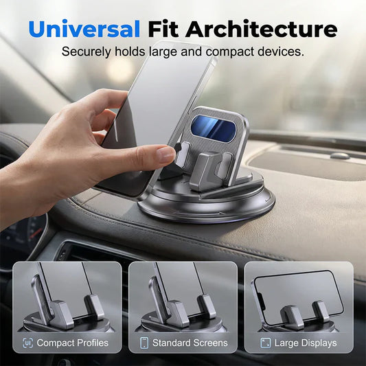 🔥 Suporte para celular no carro com rotação de 360° 🏆 – Ventosa muito estável, compatível com todos os celulares 🔄
