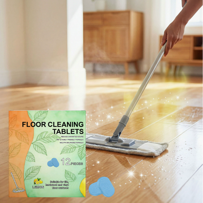 🧼 Comprimidos Limpadores para Pisos Multissuperfície | Limpeza fácil para pisos de azulejo, madeira e laminado - fórmula ecológica 🌿