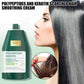 ⏳Promoção por Tempo Limitado 50% de Desconto⏰ Creme Reparador de Danos Capilares Hidratante e Alisante com Queratina e Polipeptídeos 🥇