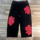 🔥Novidade 2026 promoção com 50% de desconto🔥Calça jeans pantalona floral feminina💙