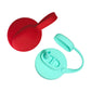 🌞 Desfrute da Primavera com 50% de Desconto! 🥤   Tampa de Lata de Silicone com Canudo – Tampa Antivazamento para Latas de Bebida Padrão
