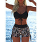📢📢 Último dia – 50% de desconto!! ⏰ Conjunto de biquíni feminino – top com cordão e short curto, diversos modelos 🩱 Ideal para praia e piscina