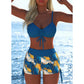 📢📢 Último dia – 50% de desconto!! ⏰ Conjunto de biquíni feminino – top com cordão e short curto, diversos modelos 🩱 Ideal para praia e piscina