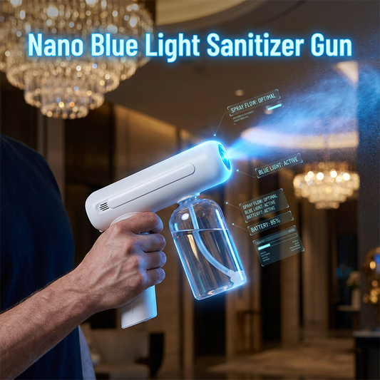 Spray Sanitizador Nano Atomizador Recarregável