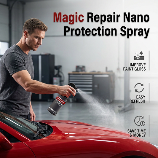 Spray reparador e polidor de arranhões automotivos
