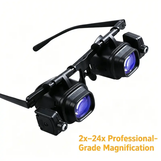 ⏳Oferta por tempo limitado⏰Lupa LED de Precisão para Eletrônica e Artesanato – Suporte regulável e ampliação 10X-20X – Uso livre das mãos e iluminação potente – Ideal para soldagem, conserto de relógios e pintura em miniatura 🛠️