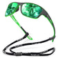 Óculos de Sol Masculino Esportivo Outdoor 2026 com Lente Polarizada Anti-reflexo