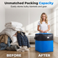📦 50% DE DESCONTO AGORA! 🧳 Bolsa Dobrável para Armazenamento e Mudança – Alças Reforçadas e Fechamento com Zíper – Dobra-se Completamente, ideal para mudanças, viagens e organização de armários – Reutilizável e Fácil de Limpar 🏠