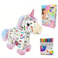 ✨Kit DIY de Pelúcia de Unicórnio para Colorir🦄