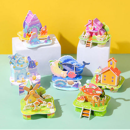 🔥Compre 1 Kit e Ganhe 1 Grátis🎈👧Conjunto de quebra-cabeças 3D