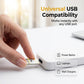 Luminária Noturna LED Mini Portátil Conexão USB