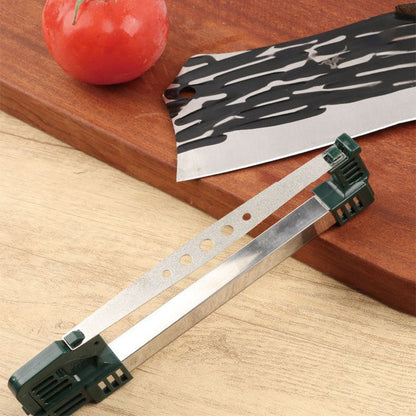 🔪 Novidade! Afiador Suspenso com Grão de Diamante 🪨 Profissional para Cozinha, afia facas e tesouras com facilidade em casa!