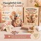 🥳Super Oferta 2026🥳💞Mais de 33 mil unidades vendidas! Kit de Costura Rato Patchwork 3D, diversão para iniciantes, alivia tensões e presente exclusivo