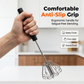 🥚 Batedor de ovos manual semiautomático em aço inoxidável