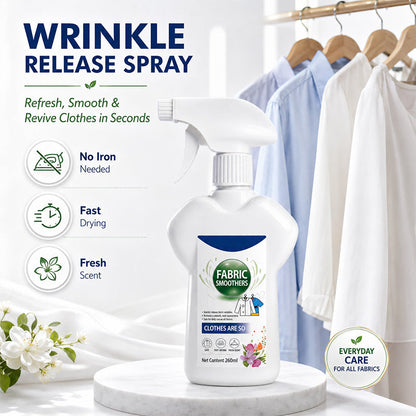 🥳PROMOÇÃO QUENTE 2026🥳💞Mais de 50 MIL VENDIDOS!👔❤️‍🔥50% DE DESCONTO! Spray para tecido que remove amassados instantaneamente