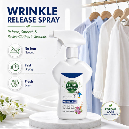 🥳PROMOÇÃO QUENTE 2026🥳💞Mais de 50 MIL VENDIDOS!👔❤️‍🔥50% DE DESCONTO! Spray para tecido que remove amassados instantaneamente