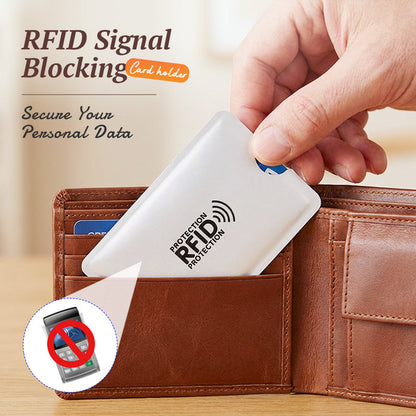 Capas bloqueadoras de RFID para cartões de crédito