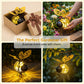 🐝Luz Solar de Abelha Pendente para Área Externa - Presente Perfeito para Amantes de Plantas, Mães ou Qualquer Pessoa Simpática❤️