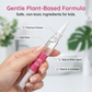 💅 Caneta Anti-Roer Unhas para Crianças e Adultos 😖 Elimina o hábito de roer unhas e chupar polegares, fórmula vegetal suave com sabor amargo potente, pincel aplicador preciso, seguro para todas as idades