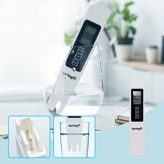 💧 50% DE DESCONTO! ✨ Testador de Qualidade da Água 3 em 1 TDS – Medição Precisa de pH, Cloro e Dureza com Tela LCD para Piscinas e Aquários 🌊📱