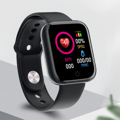 ⌚ Pulseira Inteligente Esportiva com Monitoramento de Saúde 24h 🫀 Frequência cardíaca, pressão arterial e oxigênio no sangue, vários modos de esporte, carregamento USB direto, notificações, design leve em liga de titânio