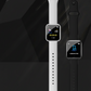 ⌚ Pulseira Inteligente Esportiva com Monitoramento de Saúde 24h 🫀 Frequência cardíaca, pressão arterial e oxigênio no sangue, vários modos de esporte, carregamento USB direto, notificações, design leve em liga de titânio